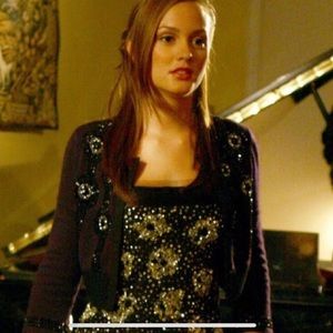 ASO Gossip Girl Nanette Lepore Lucky Stars Cardigan